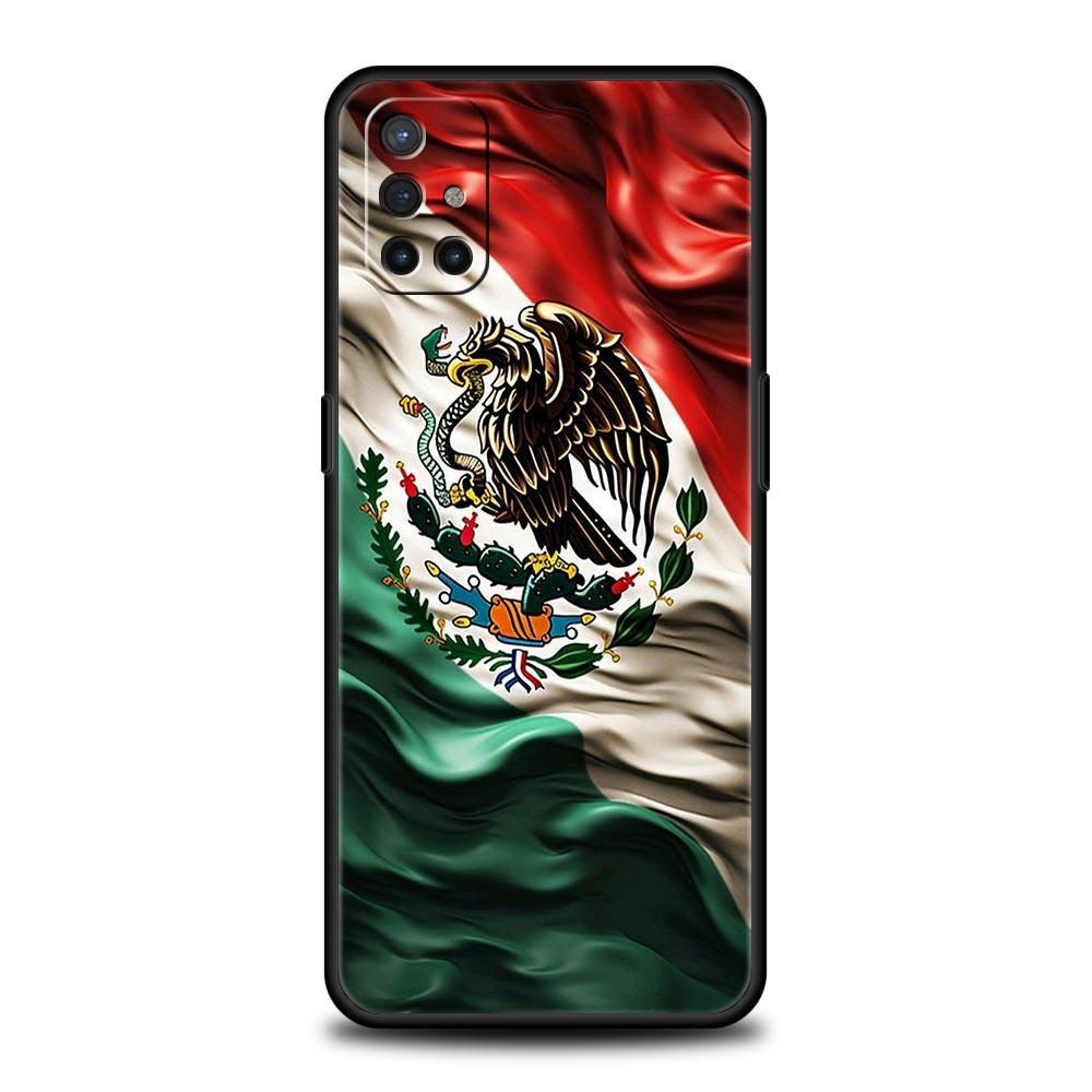 

Mexico Flag Phone Case For OnePlus 12 11 10 9 8 7 7T Pro 12R 10R 9RT 9R 8T Nord N100 N200 N10 2T CE 2 5G Soft Black Cover OnePlus 11