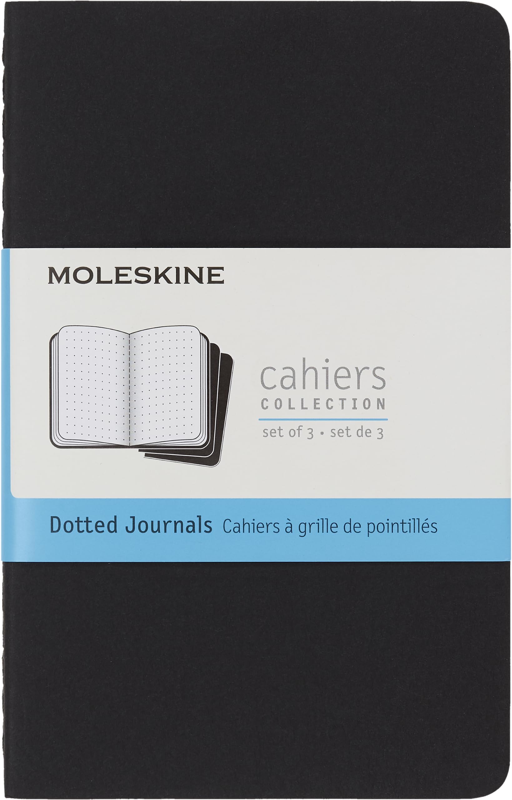 

Moleskine Cahier Journal, Pocket, Dotted, Black (3.5 x 5.5) чёрный