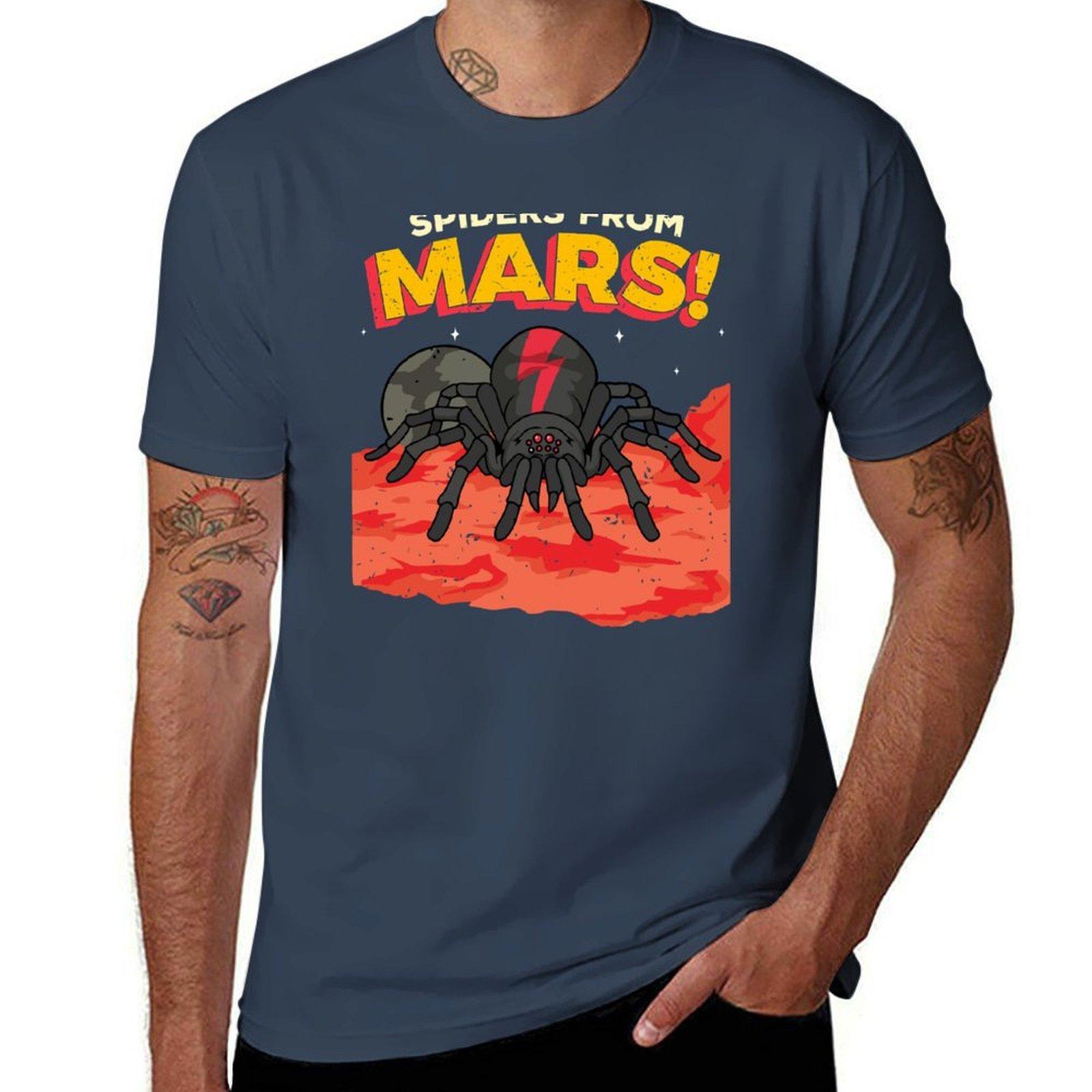 Spidersfrommarsshortsleeve Tshirt Moisture Wicking Quick Dry Tee S