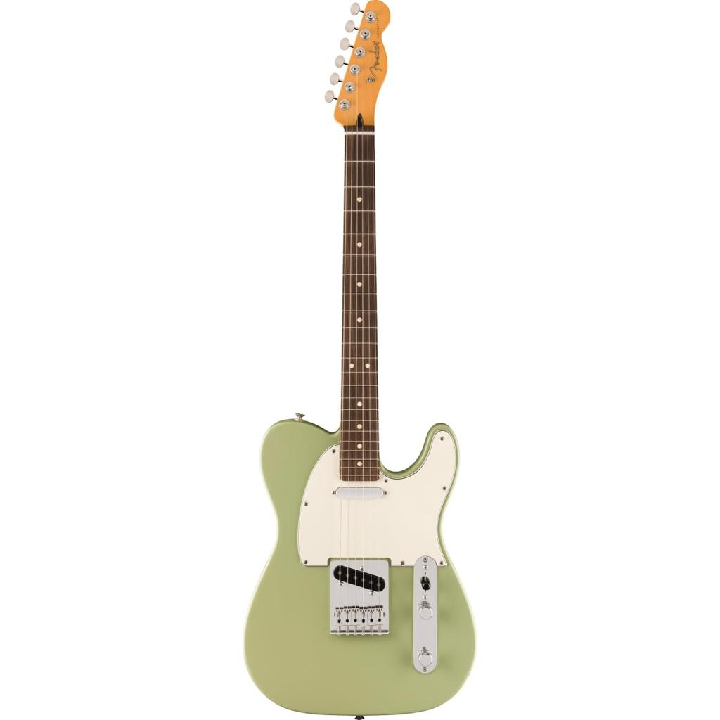 Fender Player II Electric Rosewood Birch Soft Case Included Telecaster® Guitar, Fingerboard, Green,