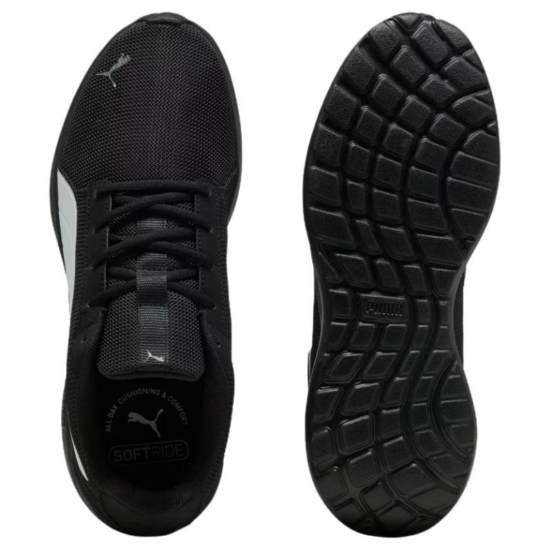 PUMA Softride Unisex Soft Lightweight Low Top Lifestyle Shoes Black 400235-01