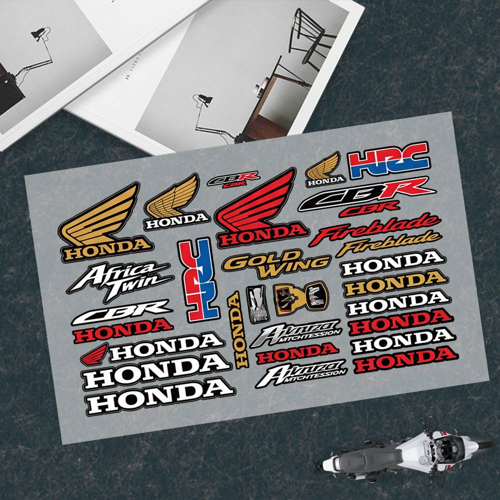WGLRK1 Honda -a Decal Set High Quality Printed and Cut Stickers Motorcycle Sticker wlfx8