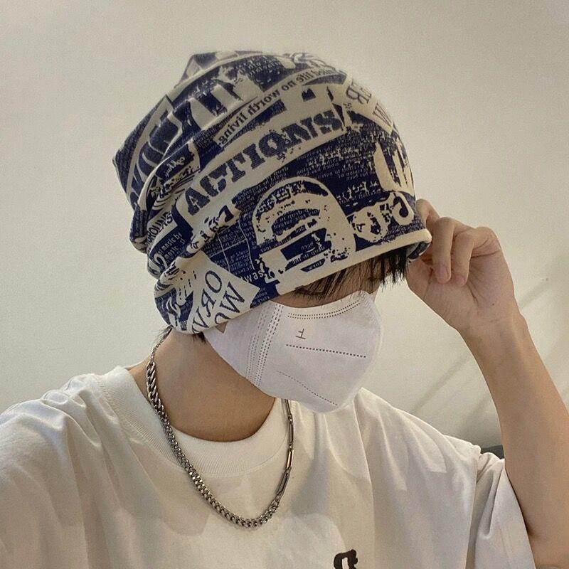 Hip Hop Beanies Hats For Men Women Spring Summer Thin Unisex Streetwear Loose Style Hats