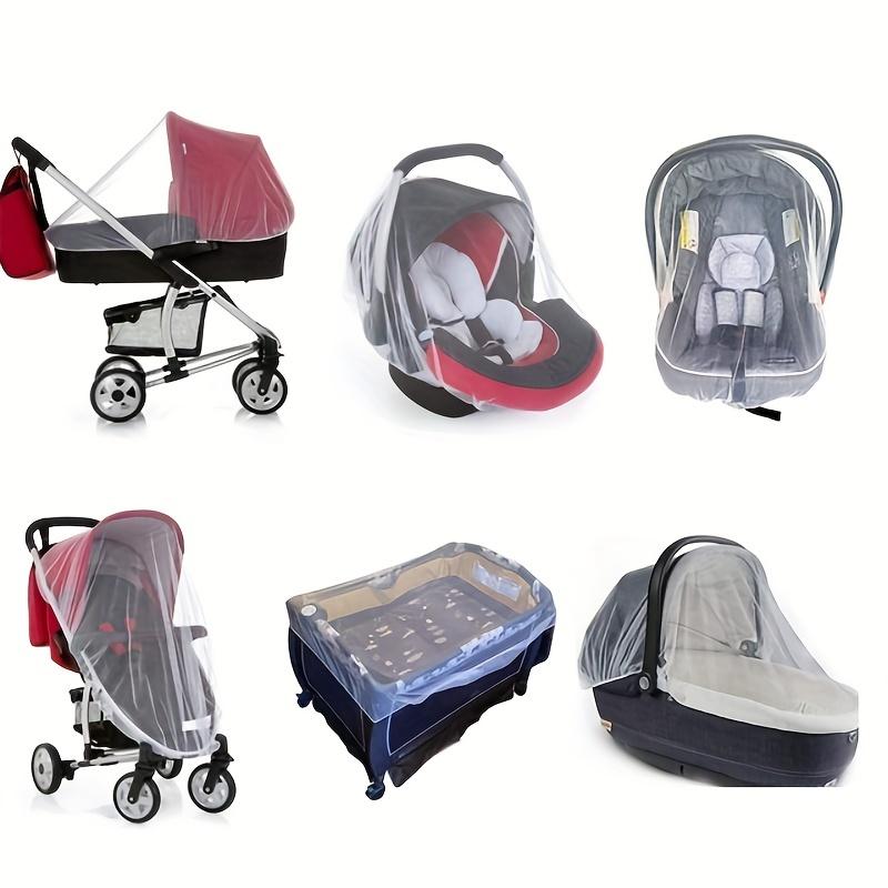 Breathable Stroller Mosquito Net, Silk Mesh Baby Buggy Cover, Universal Insect Screen Protector, Safety Gift for New Parents