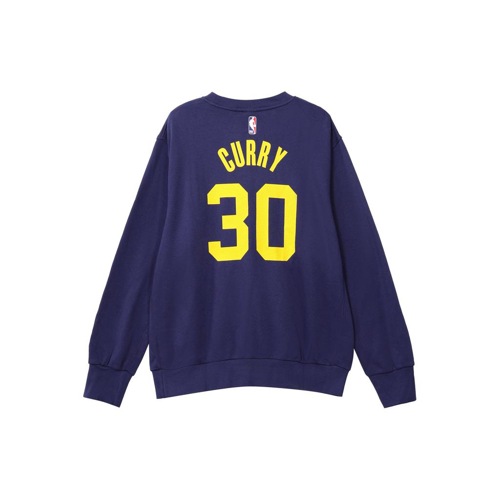 Jordan Nba Golden State Warriors Stephen Curry Fleece Loose Fit Sweatshirt DN9821-421