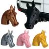 Capac de protecție pentru cârlig de remorcare Imprimat 3D Cap de cal Capac bilă cârlig de remorcare Protecție amuzantă pentru bilă de remorcare Vânătoare Accesorii pentru remorcă Camion RV