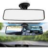 Rear View Mirror, Adjustable Car Interior Rear View Mirror Car Seat Child Safety Mirror For Universal Cars Trucks SUV-9.64 X 2.6 Inch (White)