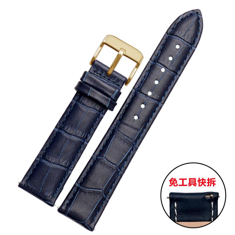 16mm18mm19mm20mm21mm22mm23mm Soft cowhide Strap for Citizen/Rossini Quick Release Men s Women s Universal Watch Band 16mm