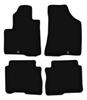 BASIC Black Velour Floor Mats For: Hyundai SantaFe II SUV (2006-2012)