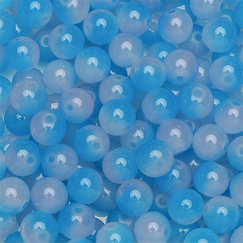 

Хрустальные стеклянные бусины желейные шарики свободные разделительные бусины для изготовления ювелирных изделий своими руками браслет ожерелье A09 8mm 30pcs