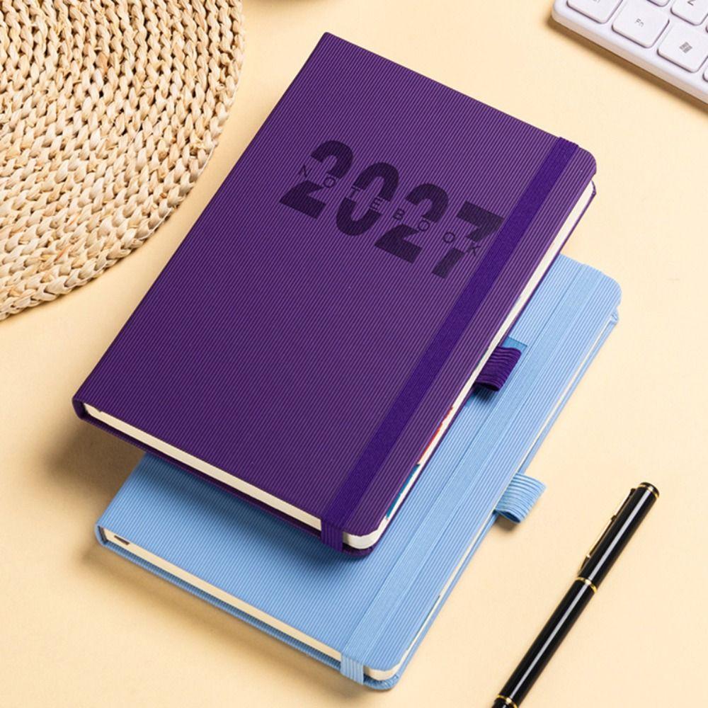 365 Days 2027 Planner A5 Agenda Book Portable English Planner  Students