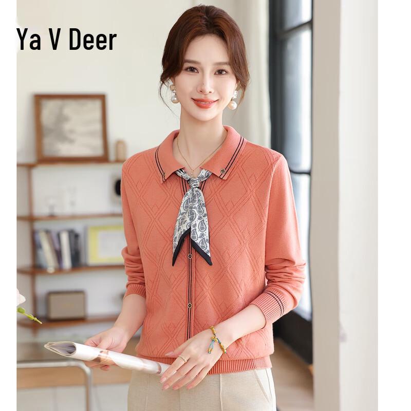 

Yalu Women s V-Neck Knit Sweater 2XL