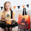 Cartoon Halloween Non-woven Handbag Printed Pumpkin Creative Bag Trendy Halloween Gift Bag  Gifts