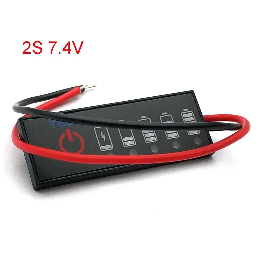 Battery Level Indicator 18650 Lipo Lithium Capacity Tester Meter 1S 2S 3S 4S 3.7V-14.8V Module