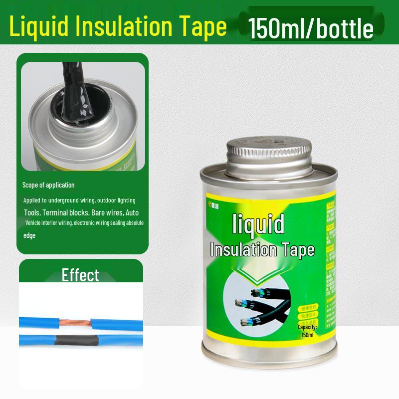 Waterproof Flame Retardant Liquid Insulation Tape – Moisture-Proof, Temperature Resistant Electrician Sealant for Automotive Circuit Boards