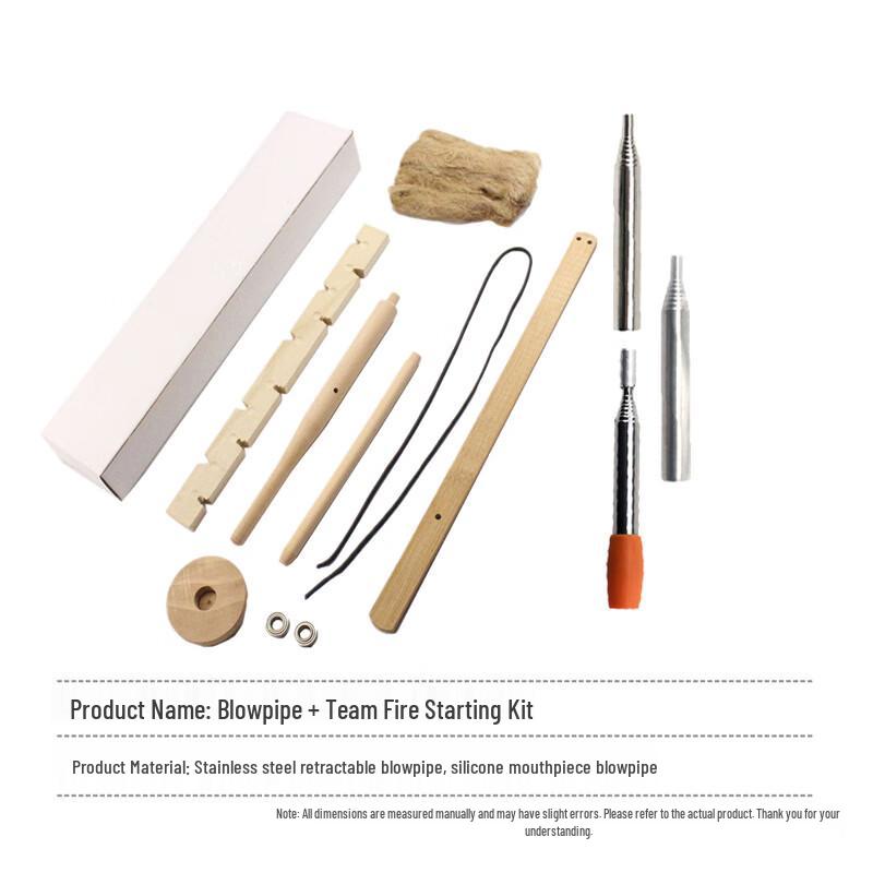 Outdoor Drilling Wood Fire Starting Kit