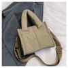 Versatile Lightweight Puffer Tote Bag Large Capacity Casual Quilted Crossbody Bag Down Cotton Bag For Women
