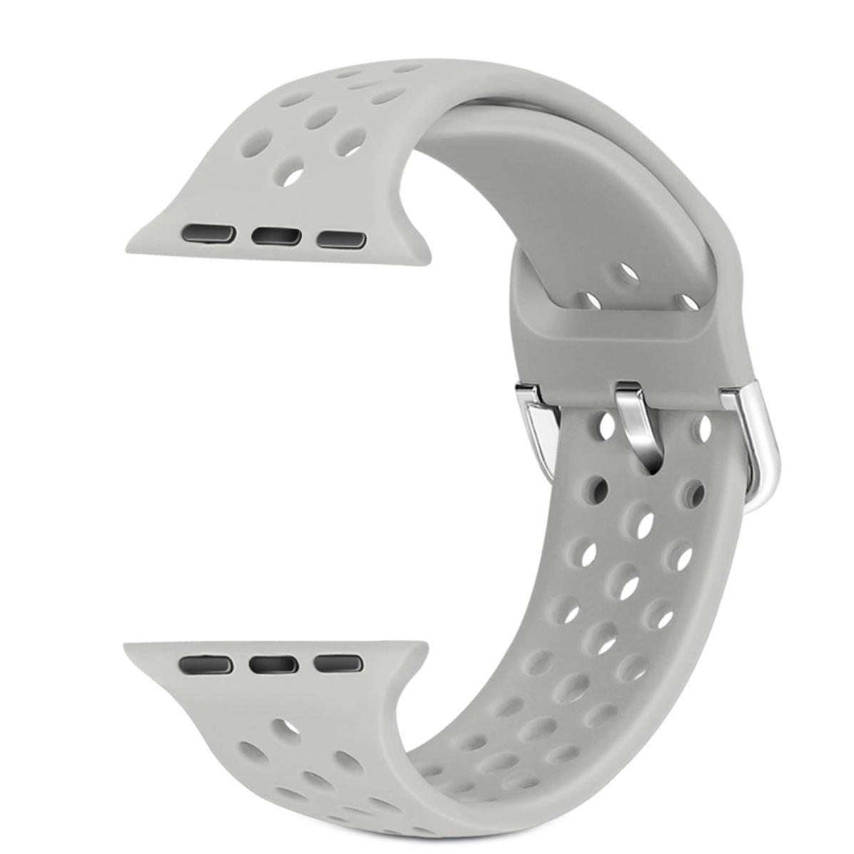 

Силиконовый ремешок для Apple Watch Band 49 мм, 41 мм, 45 мм, 40 мм, 44 мм, 38 мм, 42 мм, эластичный ремень, ремешок для часов, браслет IWatch 3, 5, 6 SE, 7, 8 Ultra 42mm 44mm 45mm 49mm светло-серый