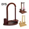 Wooden Yarn Spool Rack with Stable Base Smooth Edge Burr Free Versatile Yarn Ball Dispenser Stand Yarn Spool Rack