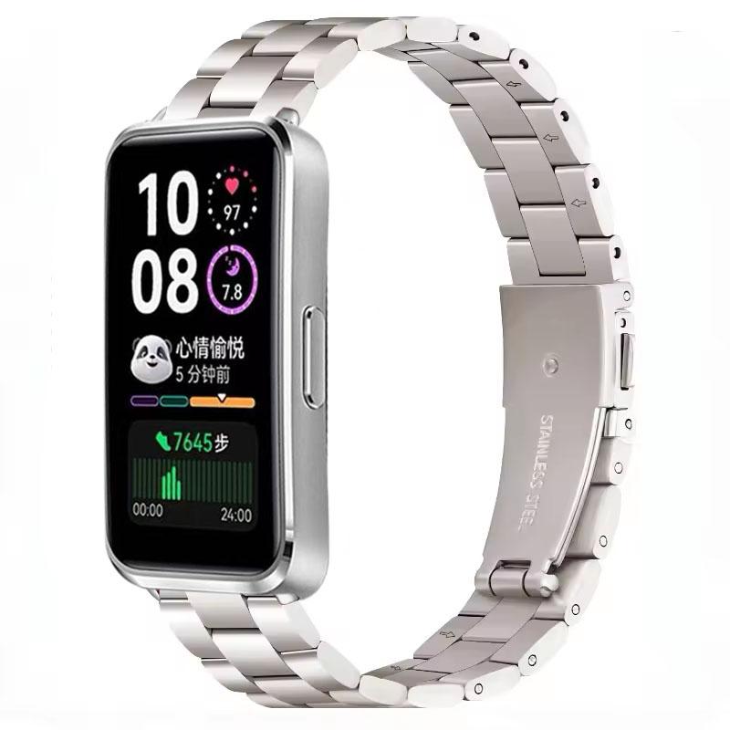 Metal Strap For Huawei Band 10 9 8 Smartwatch Stainless Steel Replaceable Bracelet Wristband For Huawei Band 8/9/10 Accessories