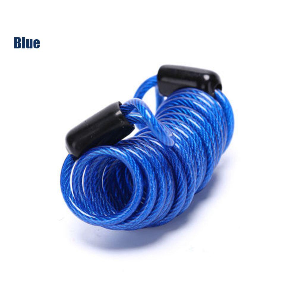 Elastic Safety Parts Accessories Motorcycle Theft Protection Spring Cable locks Alarm Disc lock Anti-theft rope Disc Brake Bag