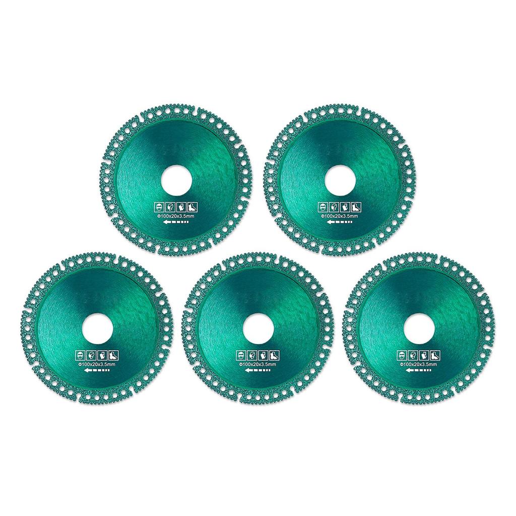 Cutting Saw Blade Multifunctional Incisive Smoothly Chip Removal Diamond Cutting Disc for Ceramic PVC Pipe 3/5/8PCS