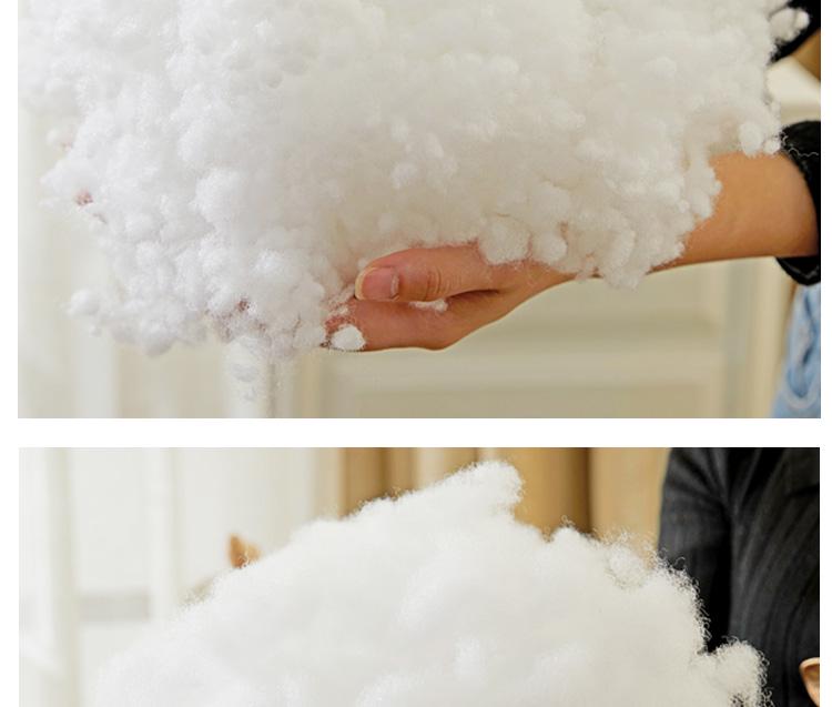 Handmade PP Cotton Pillow Core: Fluffy, High-Elastic Silk Fiber Filling for Cushions and Dolls