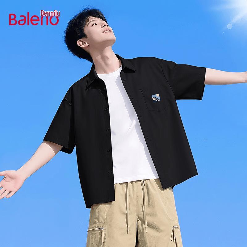 Baleno Men s Cooling Casual Short-Sleeve Shirt 3XL