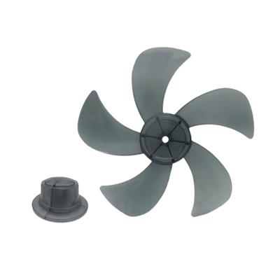 18-Zoll Haushalts-Kunststoff-Ventilatorflügel Mit Mutterabdeckung 5 Blätter Standventilatorflügel Für Zuverlässige Kühlleistung