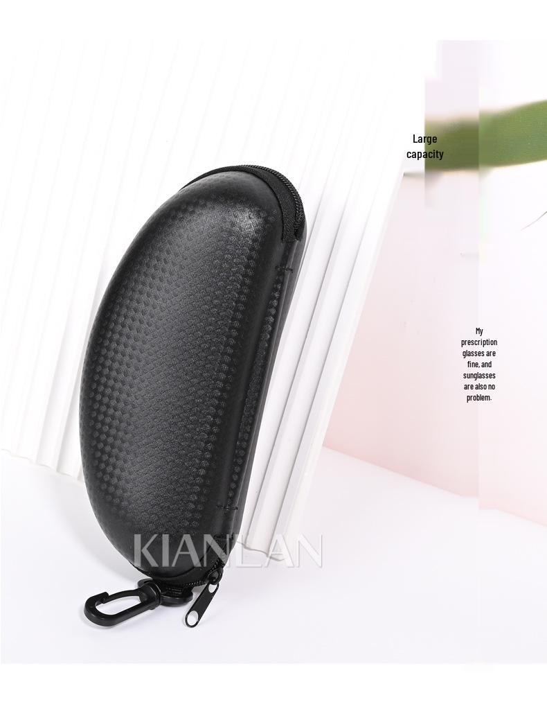 Large Capacity Zippered Sunglasses Case - Stylish, Outdoor Travel Design