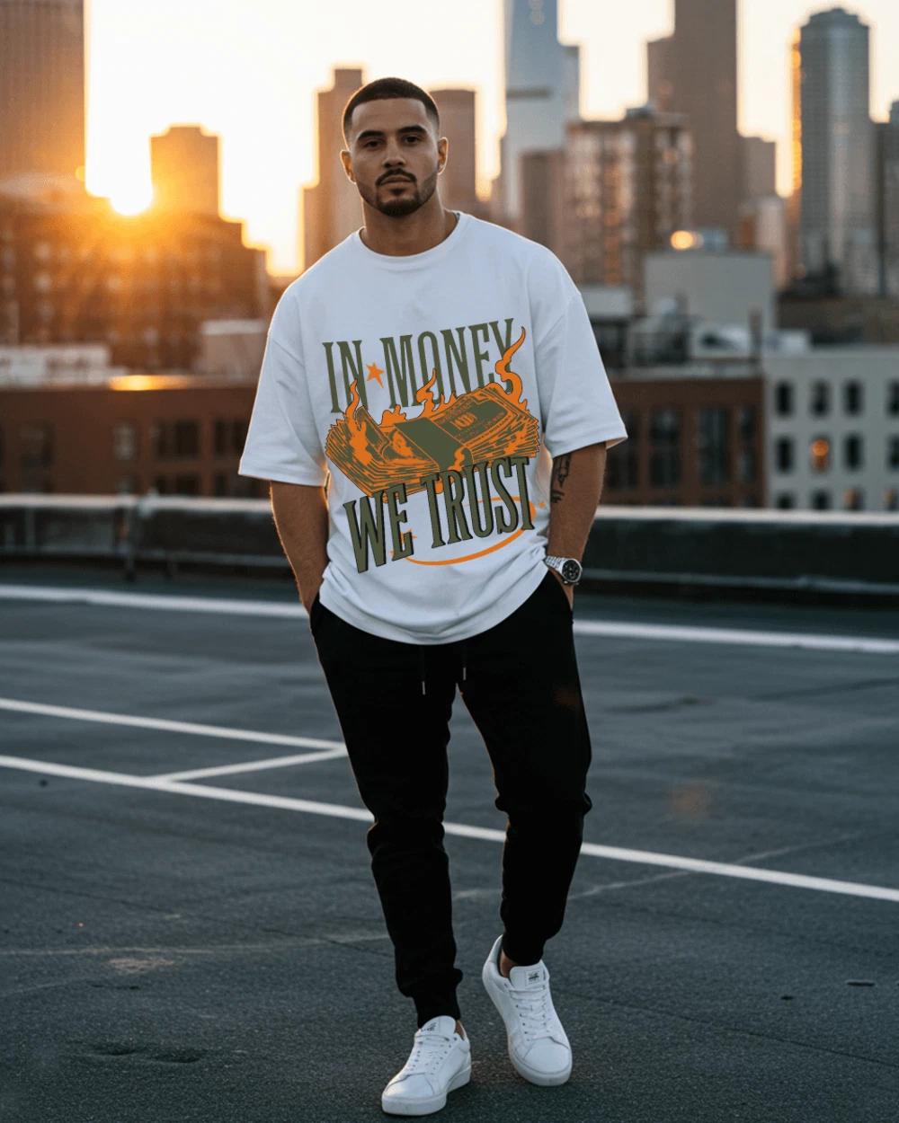 Money Oversized T-Shirt L