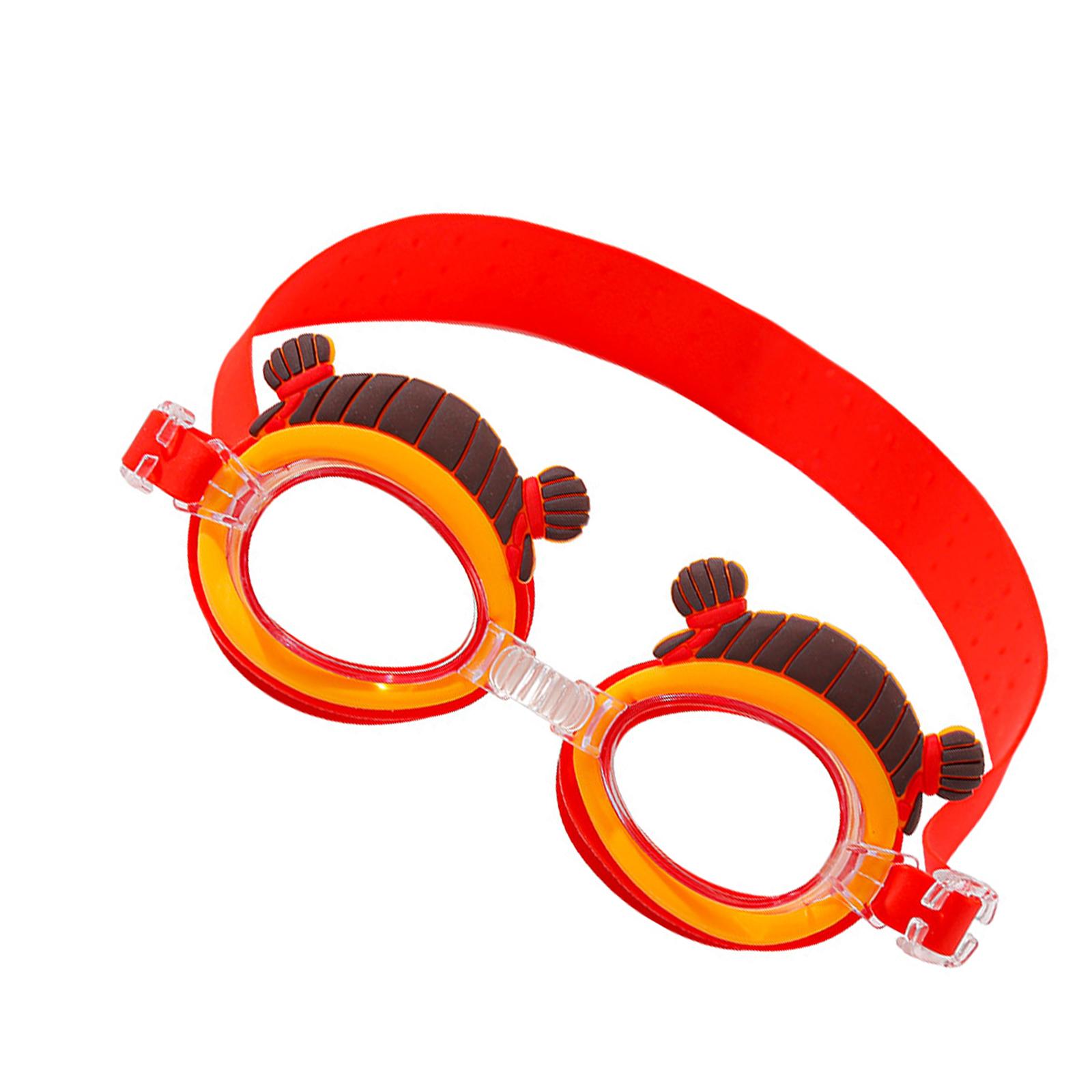 

Cartoon Swimming Goggles Antifog Swim Goggles Lovely Swimming Glasses Divings Goggles for Kids Boys Girls A
