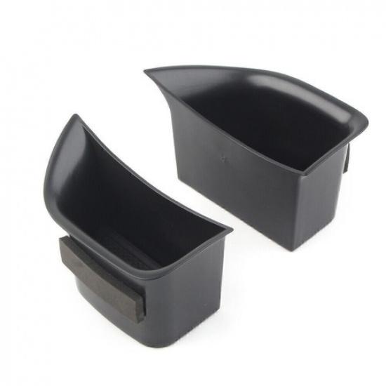 2Pcs Car Front Door Handle Armrest Storage Box For Continental 2017-2018