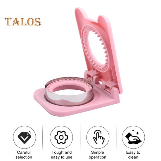 Smørbrødkutter og -forsegler Hurtig smørebrødforberedelsesverktøy Enkelt å bruke smørbrødutstyr for barn, lunsj