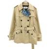 Coach Trench Coat S Beige Women Used