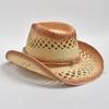 Summer Travel Straw Hat for Women Outdoor Hollow Out Breathable Beach Sun Hats Curled Wide Brim Hat
