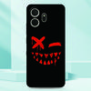 Anime Bad Boy Devil Phone Case For TCL NxtPaper 70 Pro 5G Painted TPU Black Back Cover Soft Silicone Funda Screen Protector Film