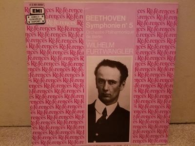 LP Record WILHELM FURTWANGLER, ORCHESTRE PHIL - Beethoven Symphonie No. 5 2C05103587 EMI France Classical Used