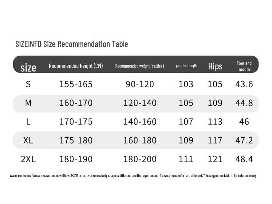 OVERPROTECTIONit Men's Fleece-Lined Straight-Leg Casual Pants