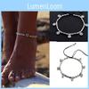 Classic Retro Barefoot Ankle Bracelet With Timeless Flower Design For Yoga