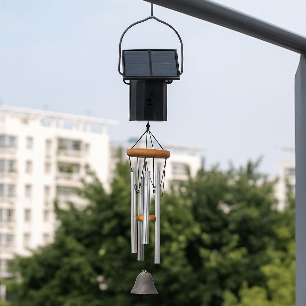 With Hook Wind Chime Motor Black Solar Rotating Motor Easy Installation Hanging Display Motor