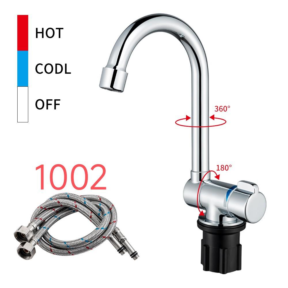 Chiuvetă pliabilă Kenes pentru RV cu capac și baterie