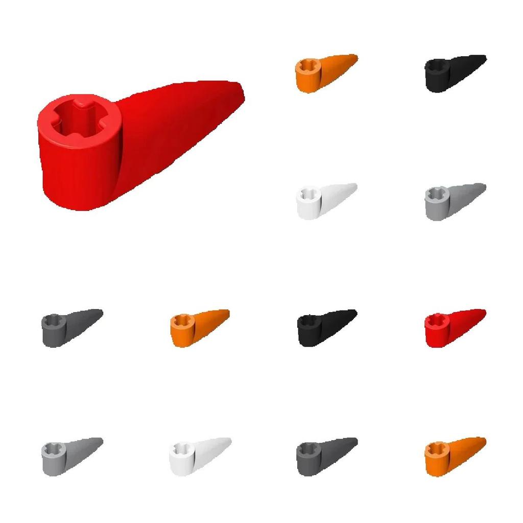 50 szt. 41669 Bionicle 1 x 3 Klocki z otworem na oś zębatą Kolekcje Zabawki Do Technicznych MOC Klocki Budowlane Kompatybilne