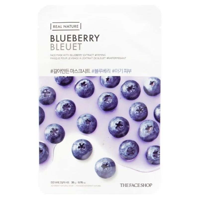 The Face Shop-Real Nature Face Mask with Blueberry