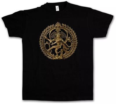 Shiva Ii Vintage Tričko Buddhismus Šivaismus Jóga Buddha