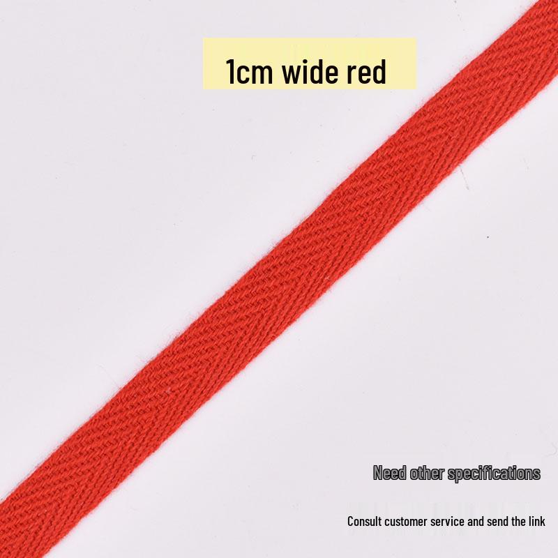 Herringbone Cotton Tape: Leg Wraps, Binding Straps & Edging Accessories