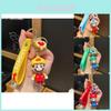Kreativer Cartoon Mario Schlüsselanhänger Charmante PVC-Dekoration für Rucksack und Schlüssel