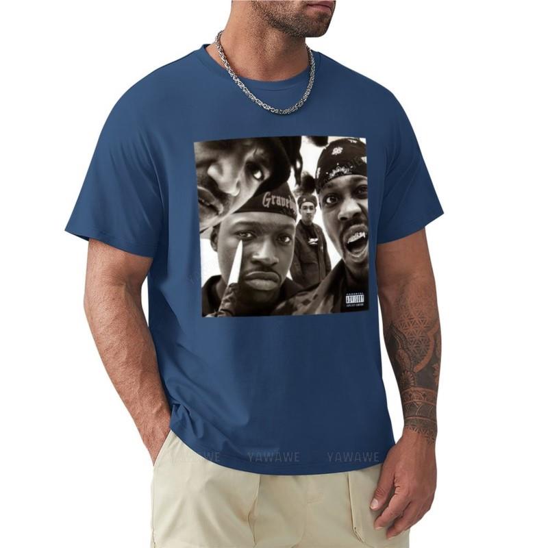 summer tshirt men Gravediggaz TShirt blank t shirts o neck shirt men short sleeve t shirts mens tshirts