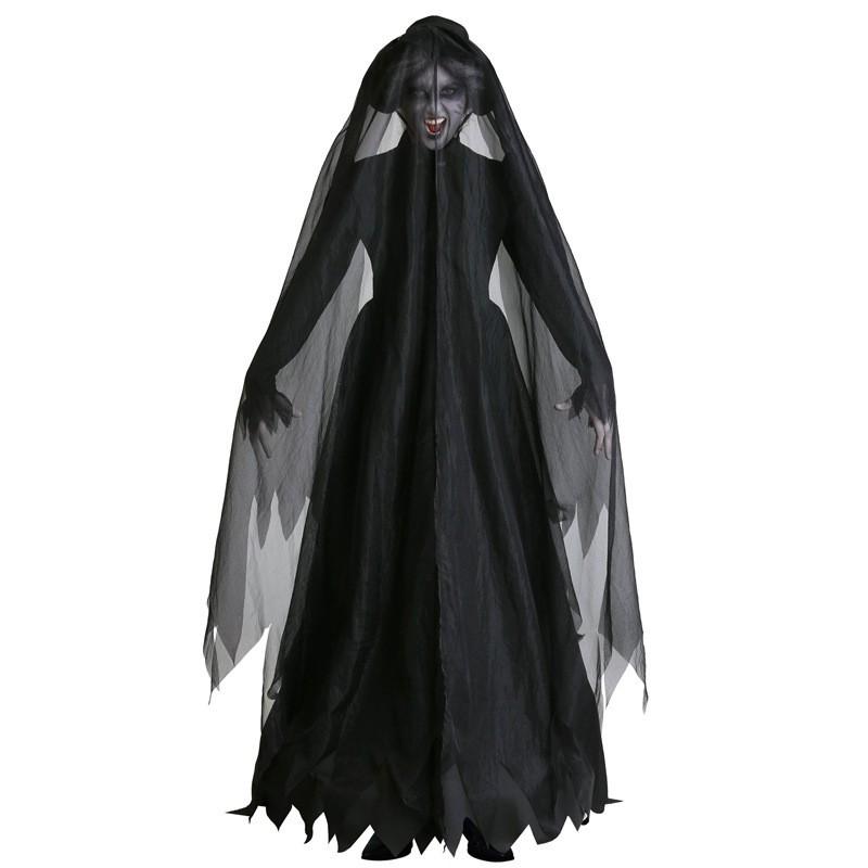 Halloween Costume Women Horror Ghost Bride Zombie Vampire Devil Outfit Bar Party Stage Performance