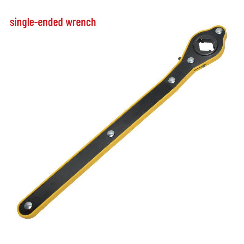 

Компактный автомобильный домкрат с трещоткой для смены шин